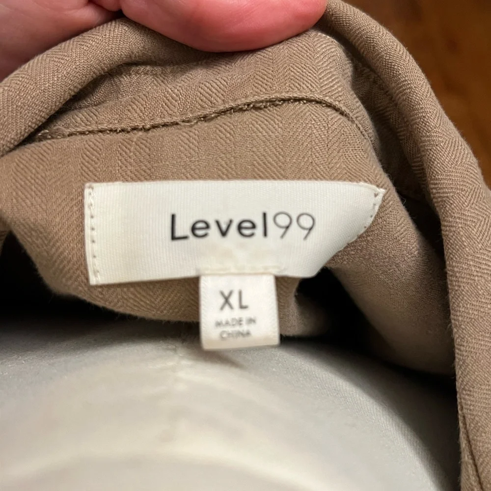Evereve Level 99 Women's Khaki Utility Jacket - Picture 10 of 12